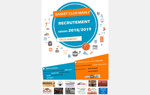 Recrutement saison 2018/2019