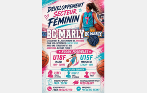 Recrutement U15F/U18F