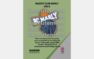 Recrutement U18M